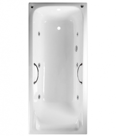 Ванна Timo Tarmo 170x75 (с ручками) с гидромассажем