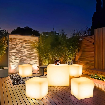 Светильник Куб 80 питание от сети 220В, RGB Светильник Куб 80 питание от сети 220В, RGB